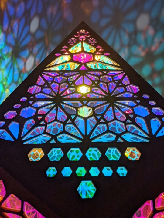 Maliben | Stained Glass Style Led Table Lamp - Lumiaura