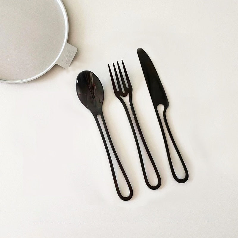 Maliben | Outline Cutlery Set made of Stainless Steel