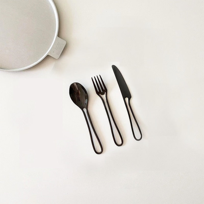 Maliben | Outline Cutlery Set made of Stainless Steel