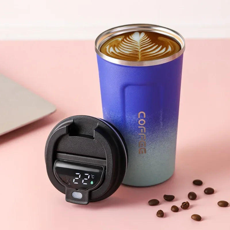 Maliben | Stainless Steel Thermo Mug With Smart Temperature Display - Tempmate