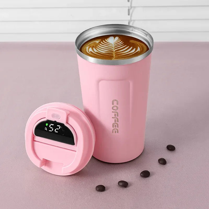 Maliben | Stainless Steel Thermo Mug With Smart Temperature Display - Tempmate