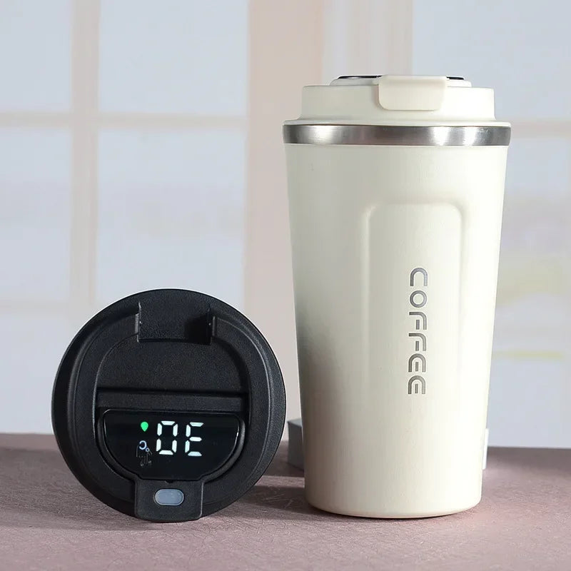 Maliben | Stainless Steel Thermo Mug With Smart Temperature Display - Tempmate