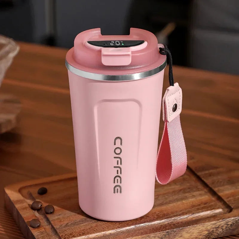 Maliben | Stainless Steel Thermo Mug With Smart Temperature Display - Tempmate