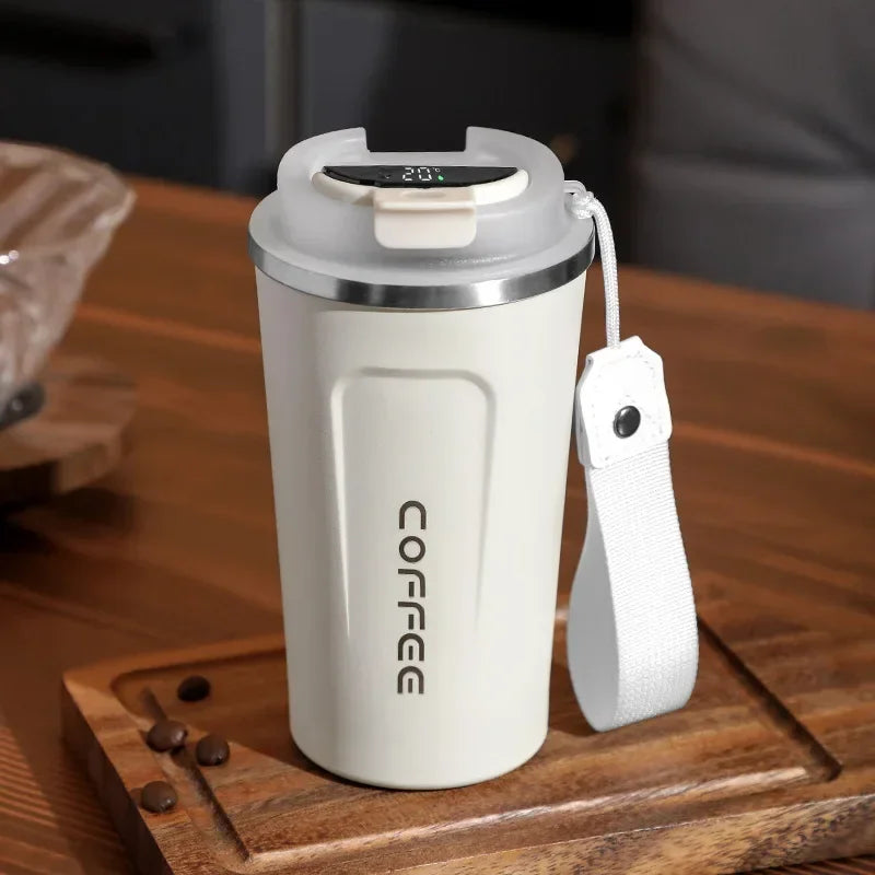 Maliben | Stainless Steel Thermo Mug With Smart Temperature Display - Tempmate