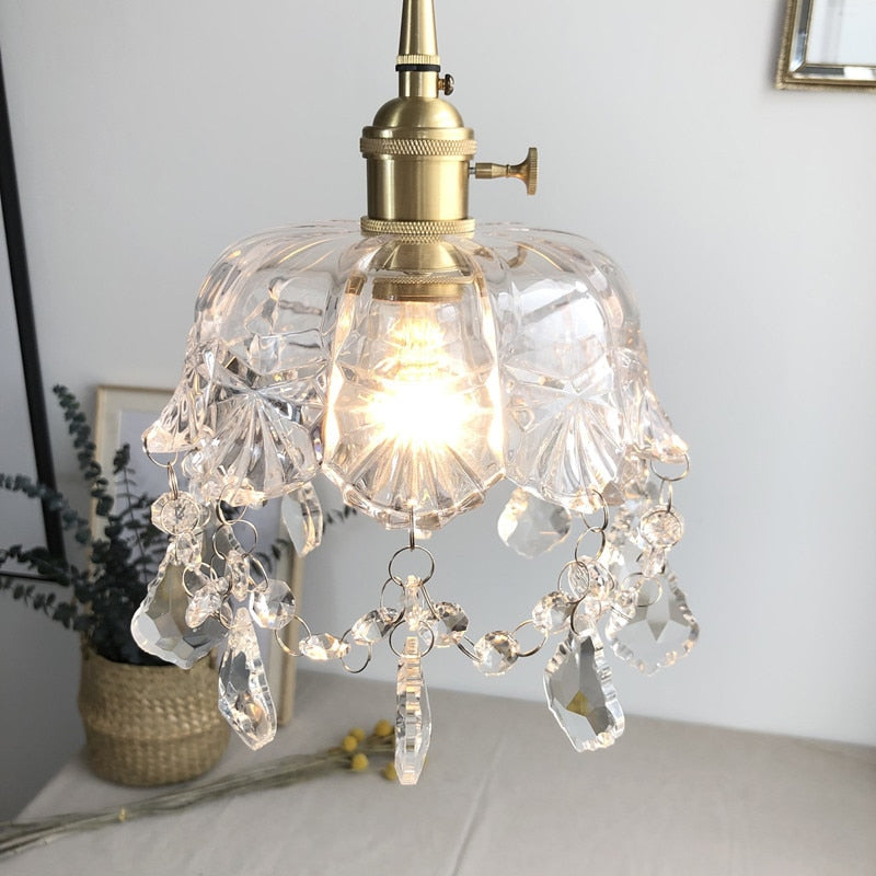 Maliben | Stylish Crystal Pendant Lamp - Elara