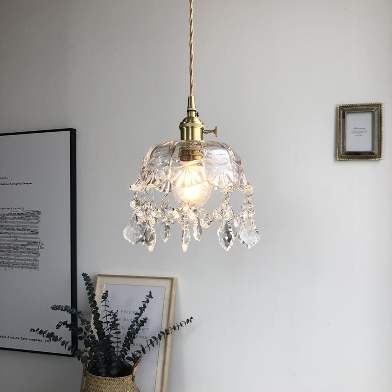 Maliben | Stylish Crystal Pendant Lamp - Elara