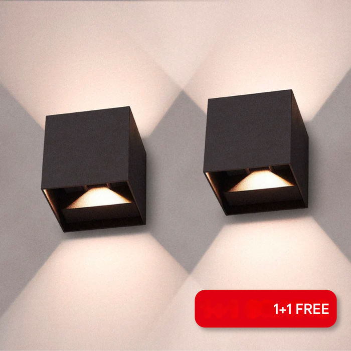 Maliben | Stylish Led Cube Wall Lamp - Lumicube