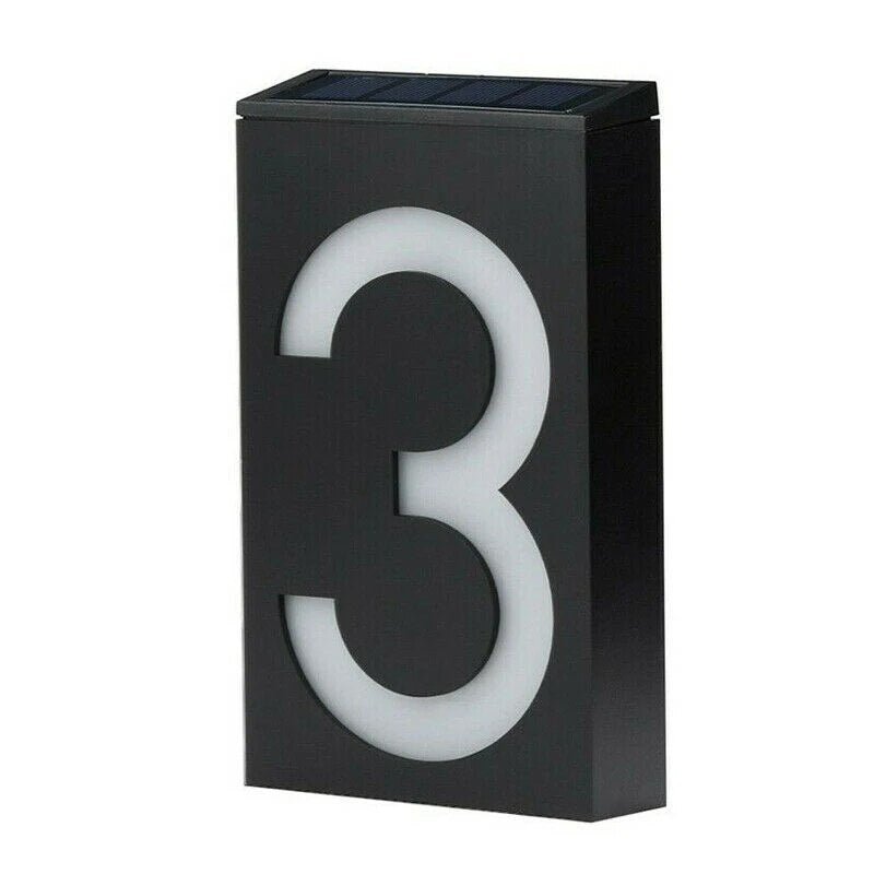 Maliben | Solar House Numbers - Eco-Friendly - Economical - Modern Design