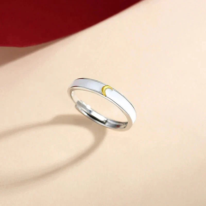 Maliben | Sun & Moon Matching Couples Rings