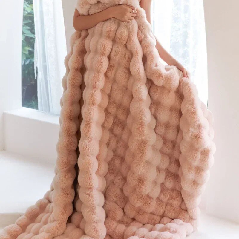 Super Soft Plush Winter Blanket — Maliben bedroom