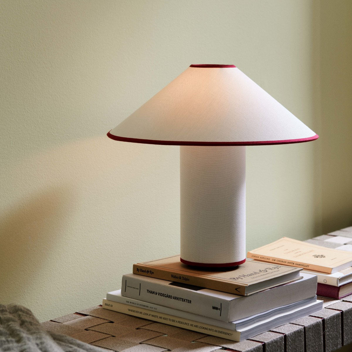 Maliben | Table Lamp With Fabric Shade – Lunara