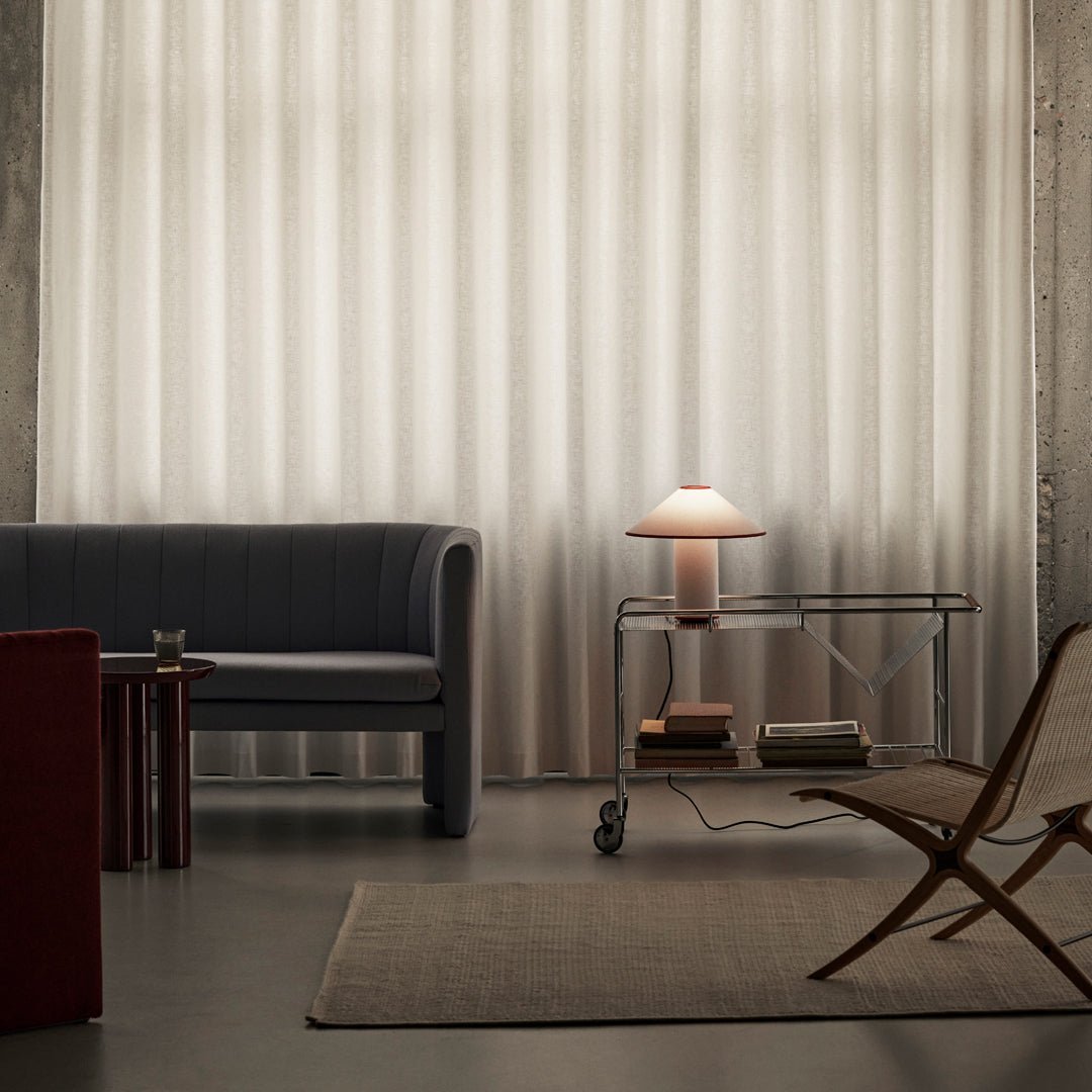 Maliben | Table Lamp With Fabric Shade – Lunara