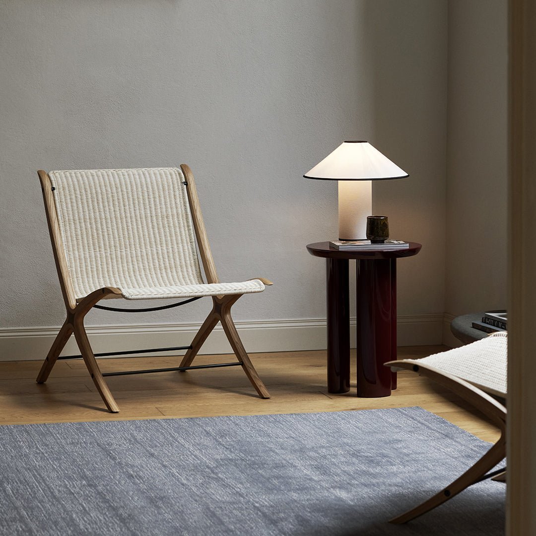 Maliben | Table Lamp With Fabric Shade – Lunara