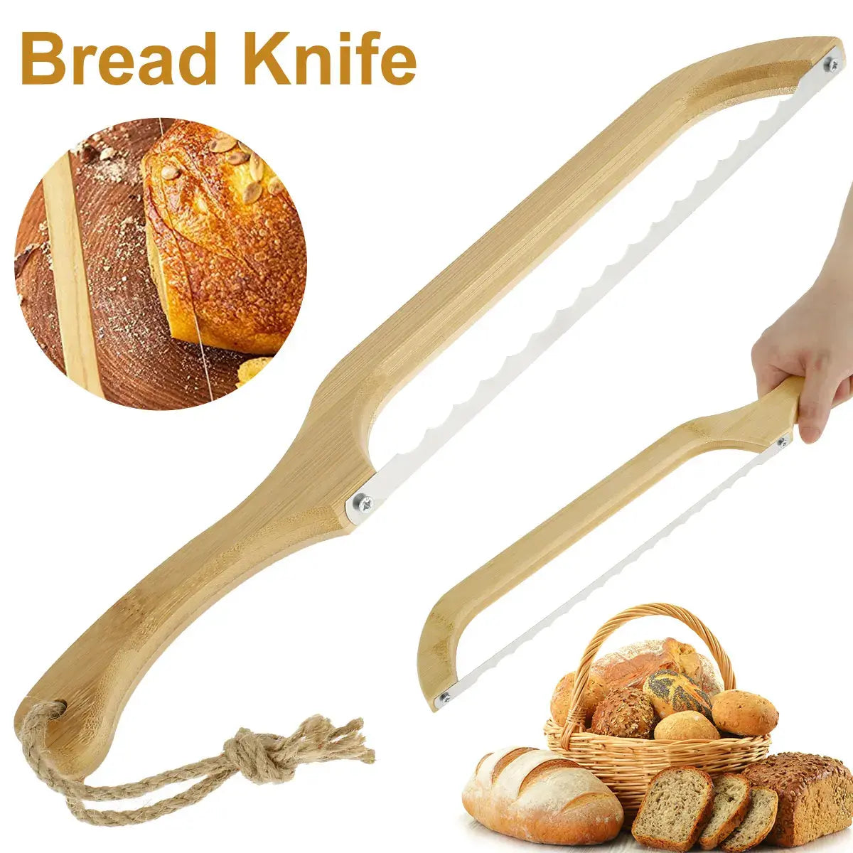 Maliben | The Ultimate Bread Knife For Perfect Slicing - Breadmaster