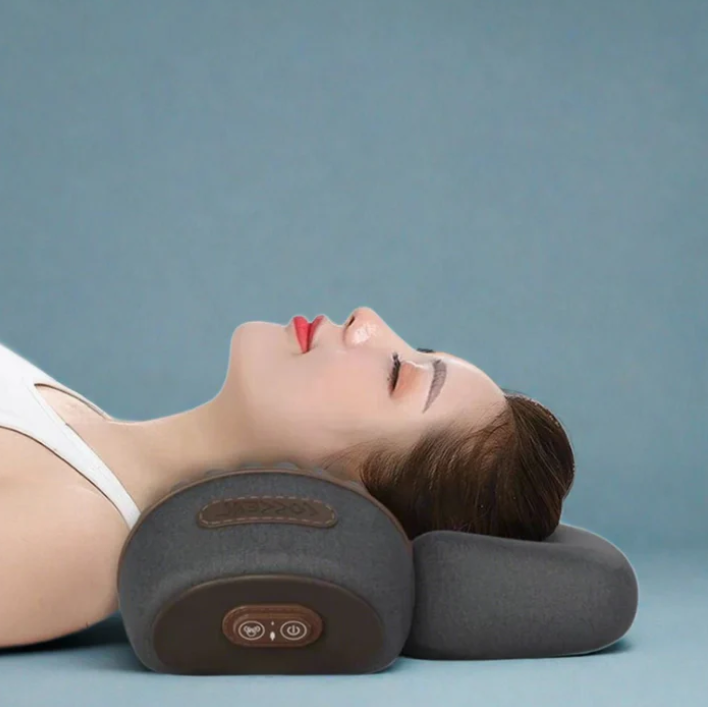 Maliben | Neckease Orthopedic Therapy Pillow – Memory Foam Neck & Spine Support For Pain Relief & Better Sleep