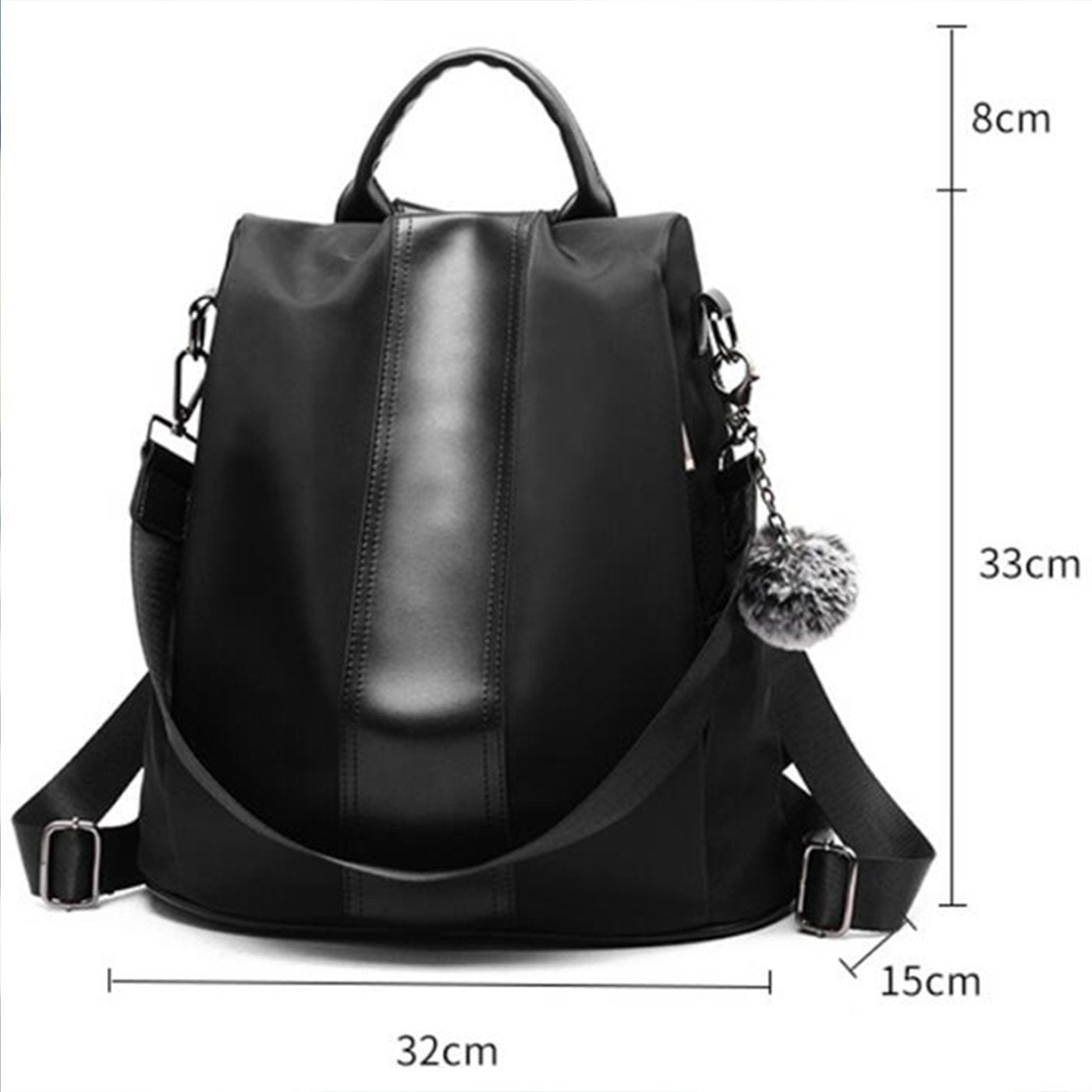 Maliben | Women's Anti-Theft Leather Backpack
