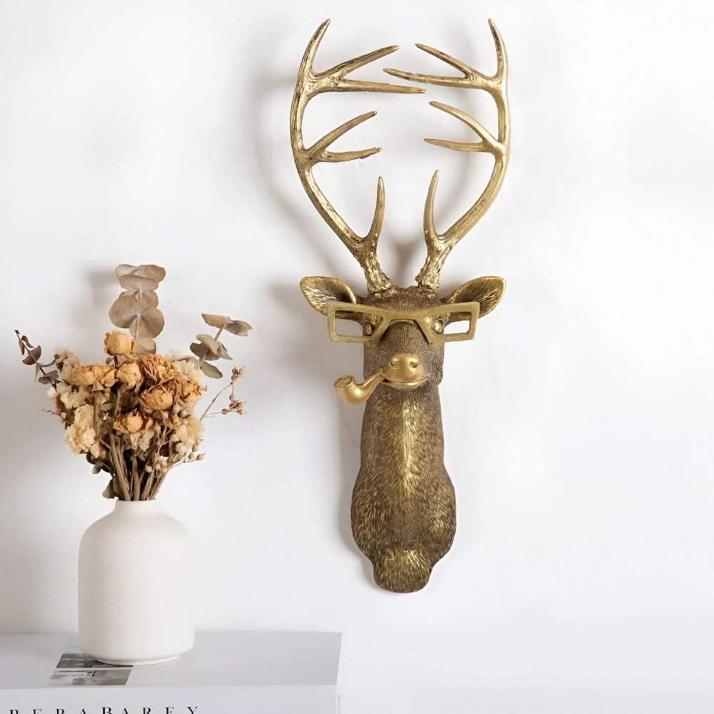 Maliben | Handcrafted Resin Animal Wall Hook Sculptures