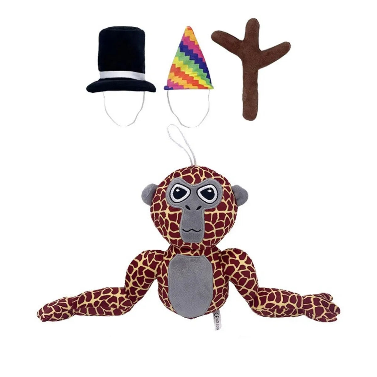 Maliben | Colorful Monkey Plush Figure