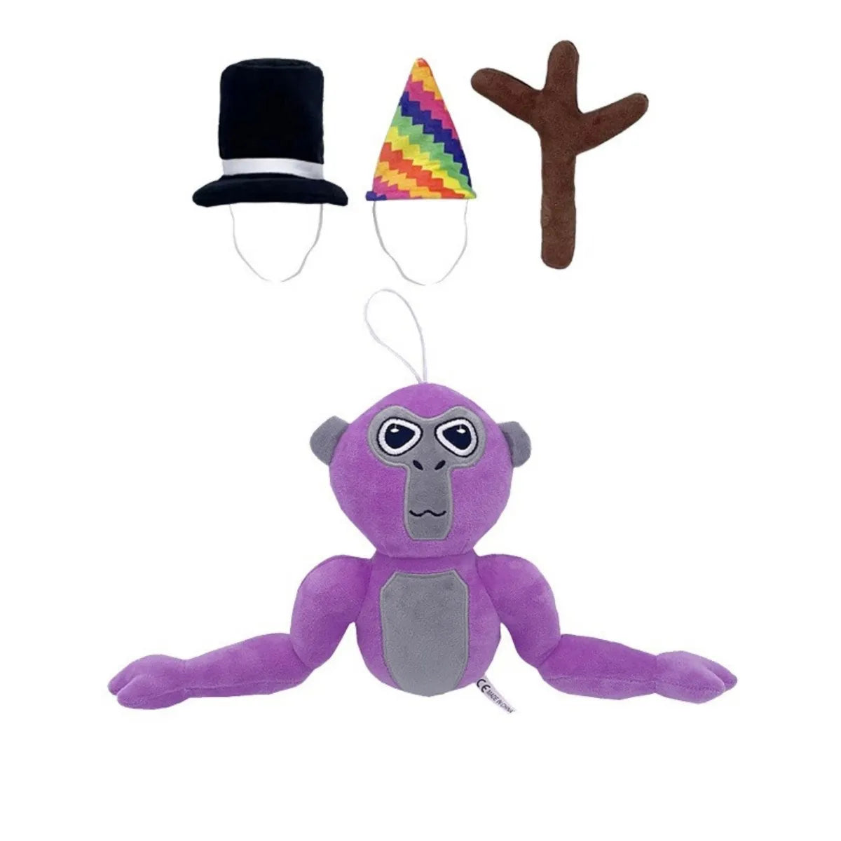Maliben | Colorful Monkey Plush Figure