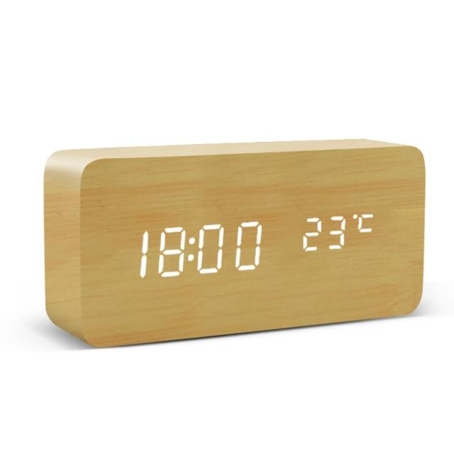 Maliben | Boom Minimalist Led Alarm Clock Digital Alarm Clock