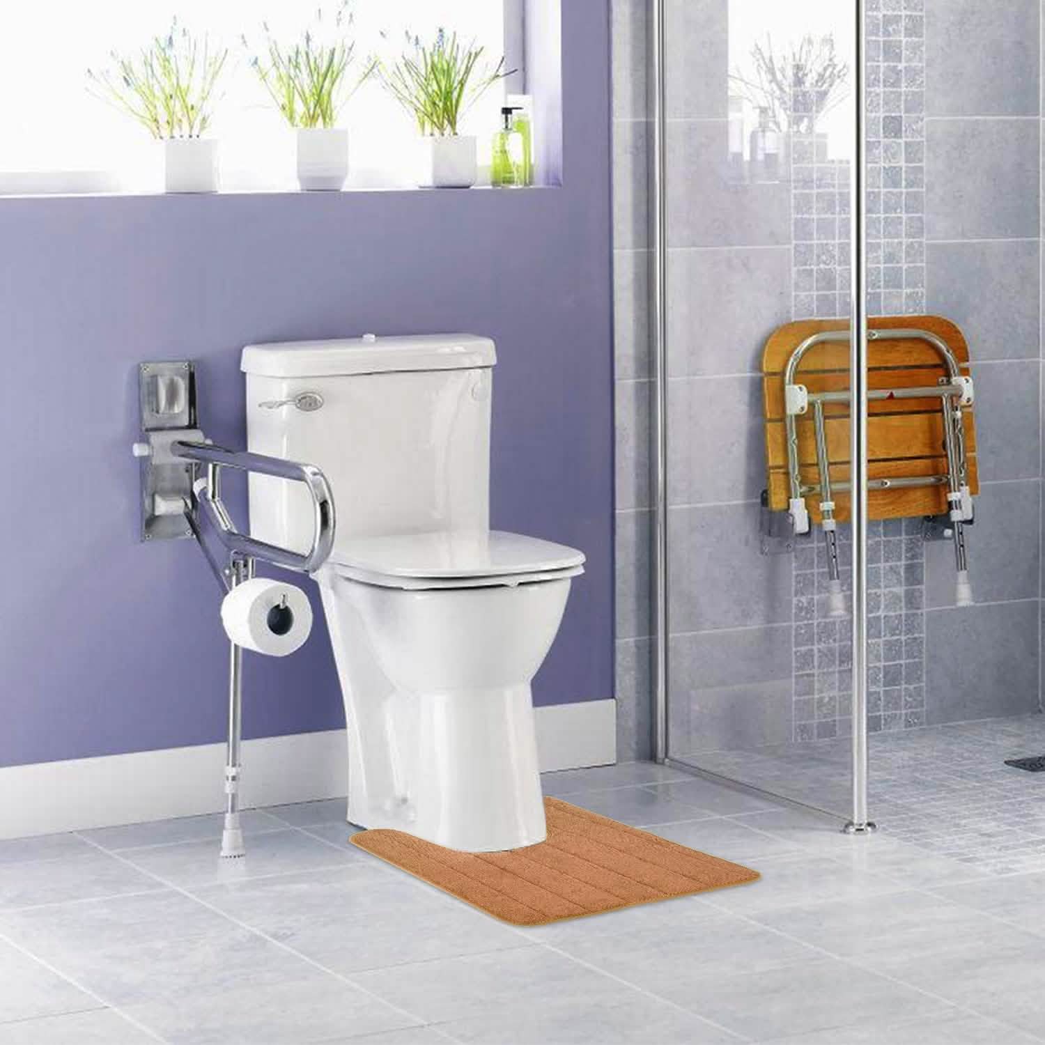 Maliben | U-Shaped Non-Slip Toilet Mat