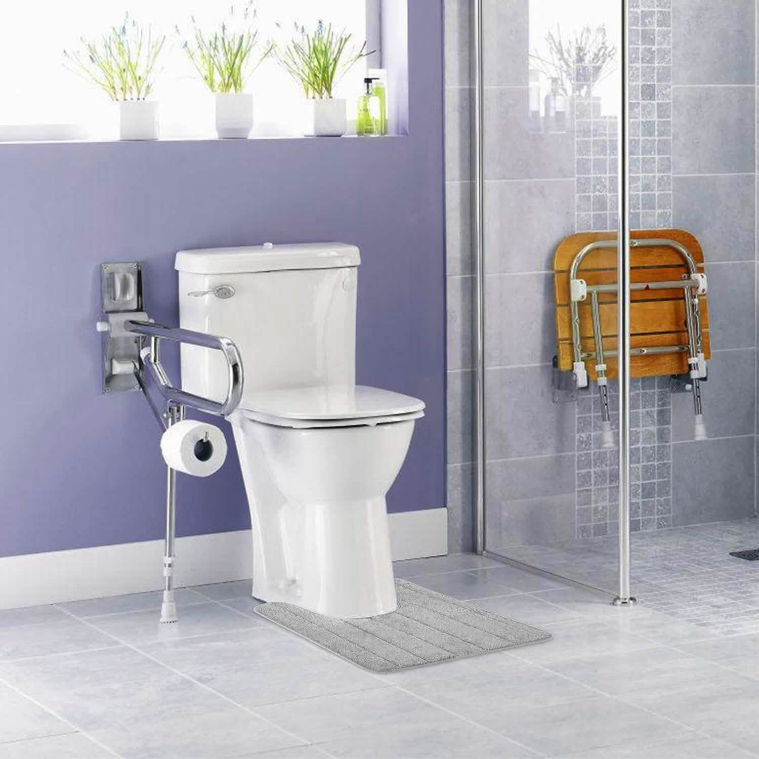 Maliben | U-Shaped Non-Slip Toilet Mat