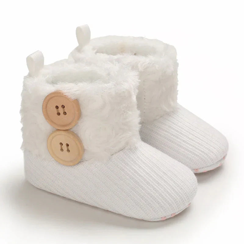Maliben | Warm Baby Winter Boots – Soft, Cushioned Slippers With Non-Slip Sole