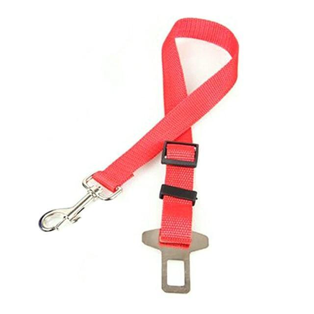 Maliben | Dog Collars Leads Vehicle Car Dog Seat Belt Pet Dogs Car Seatbelt Harness Lead Clip Safety Lever Auto Traction Products 46 A1