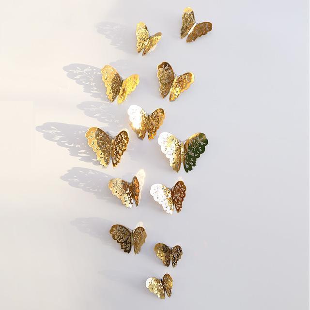 Maliben | 3D Butterflies Classic | Spring Decoration