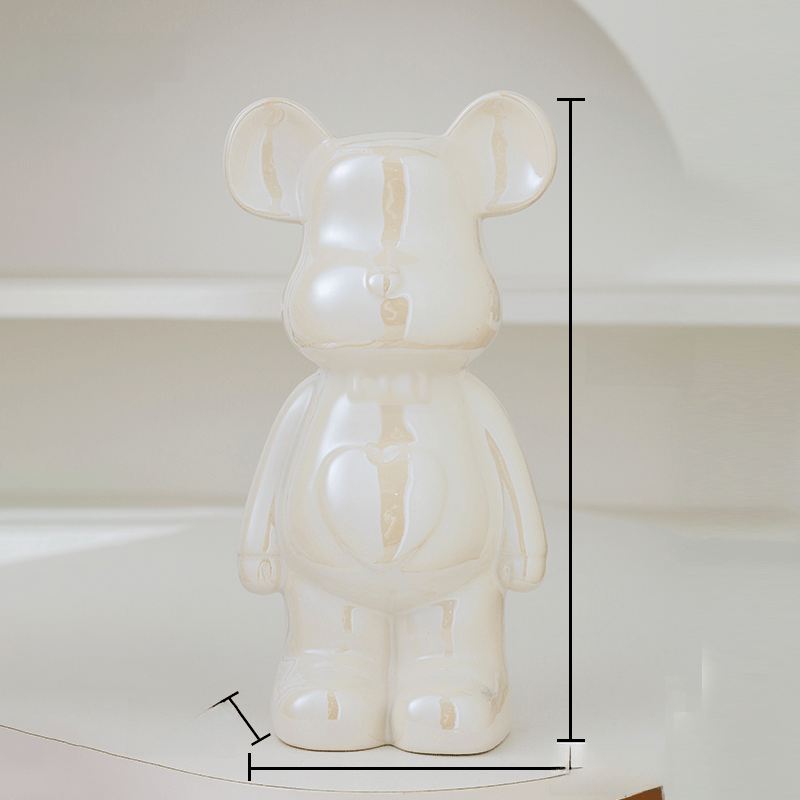 Maliben | Elegant Teddy Bear Figure For Modern Decoration