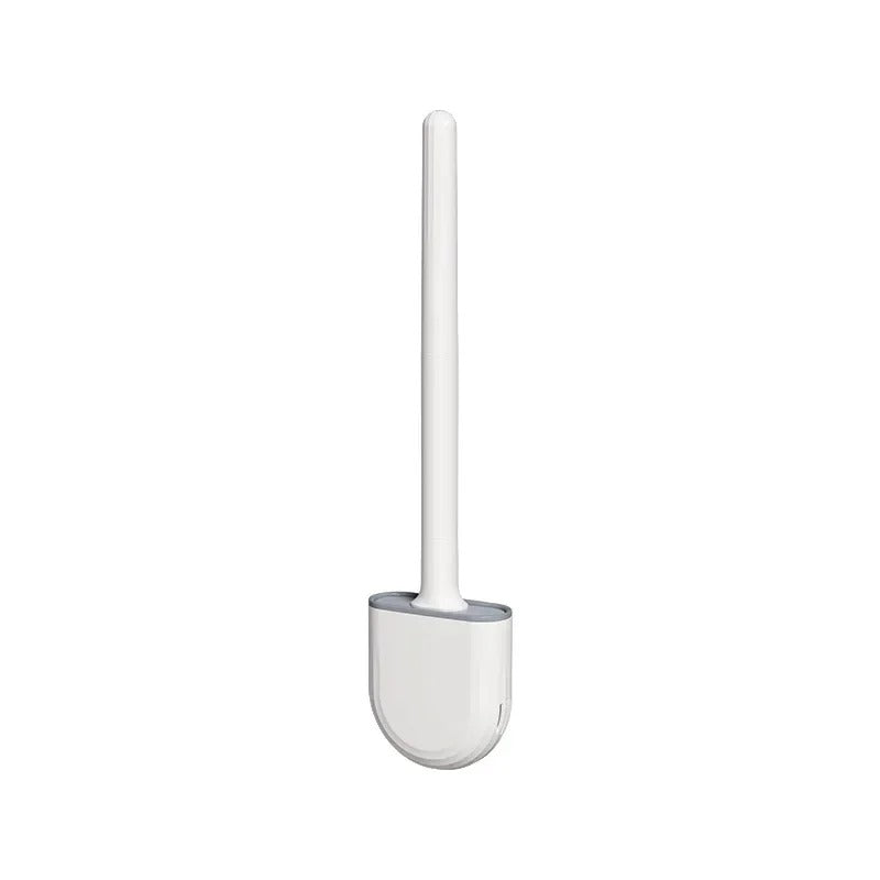 Maliben | Silicone Toilet Brush With Holder | Modern, Efficient Loo Brush For Home Cleaning