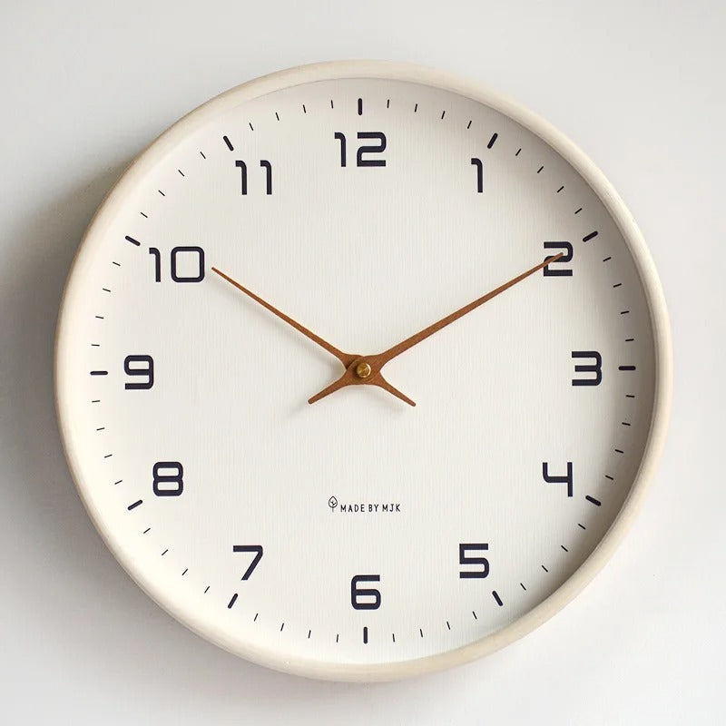Maliben | Minimalistic Wall Clock | Metal & Resin
