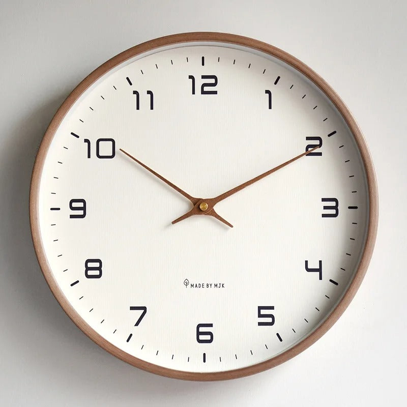 Maliben | Minimalistic Wall Clock | Metal & Resin