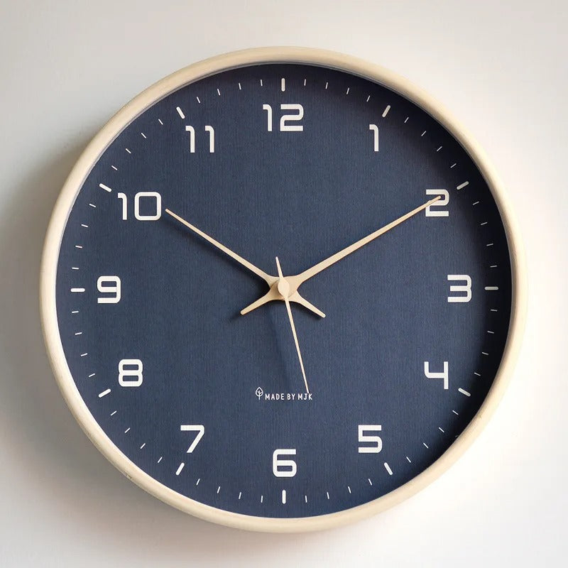 Maliben | Minimalistic Wall Clock | Metal & Resin