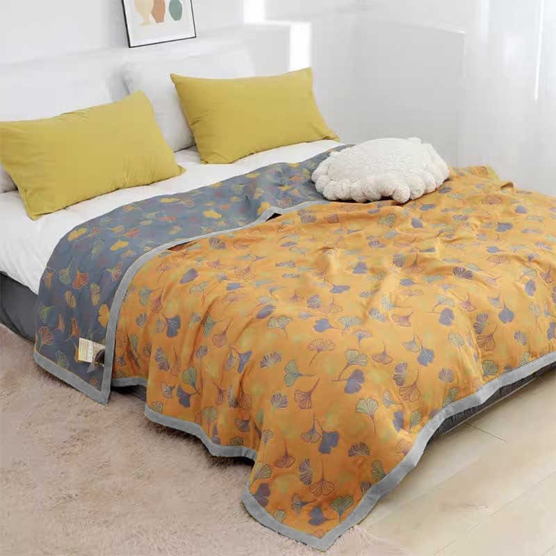 Maliben | Luxurious Duvet With Elegant Leaf Pattern – Premium Cotton