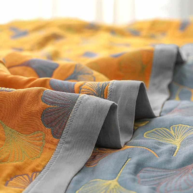 Maliben | Luxurious Duvet With Elegant Leaf Pattern – Premium Cotton