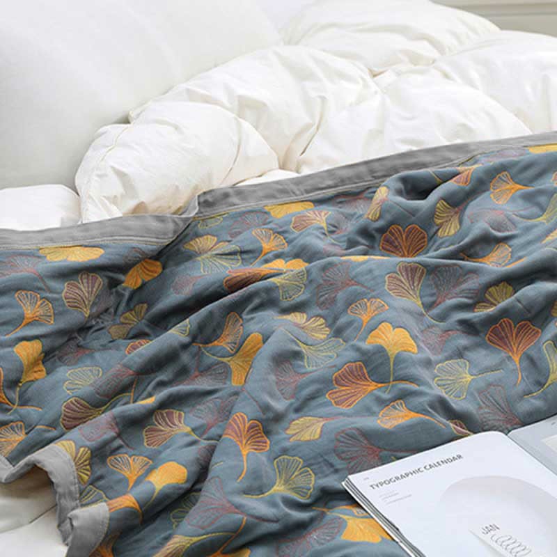 Maliben | Luxurious Duvet With Elegant Leaf Pattern – Premium Cotton