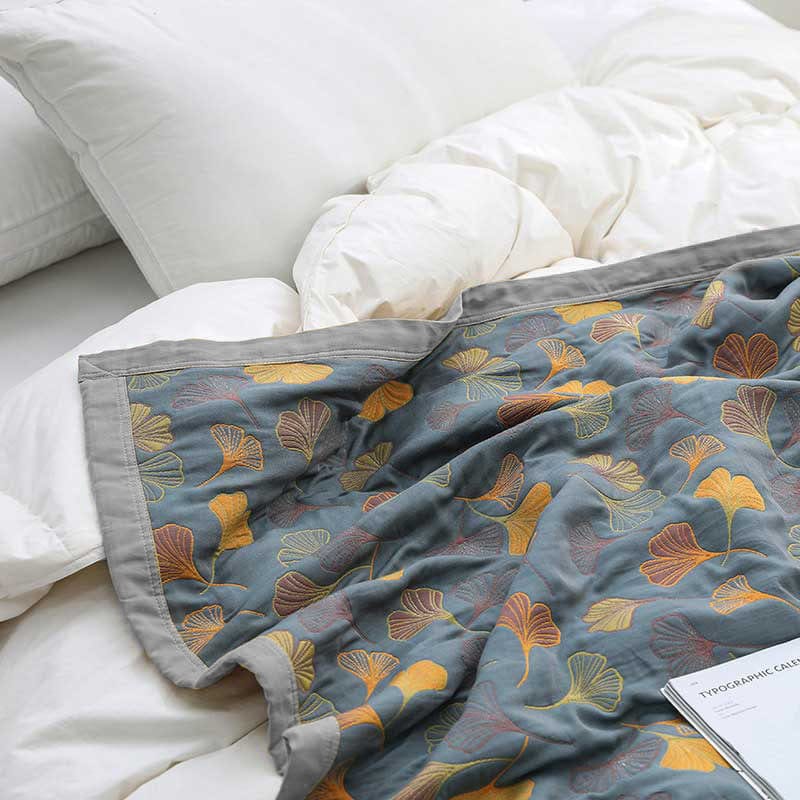 Maliben | Luxurious Duvet With Elegant Leaf Pattern – Premium Cotton