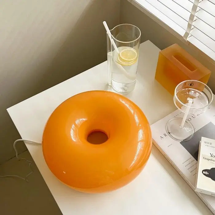 Maliben | Donut Table Lamp - Donut Shaped Modern Led Table Lamp