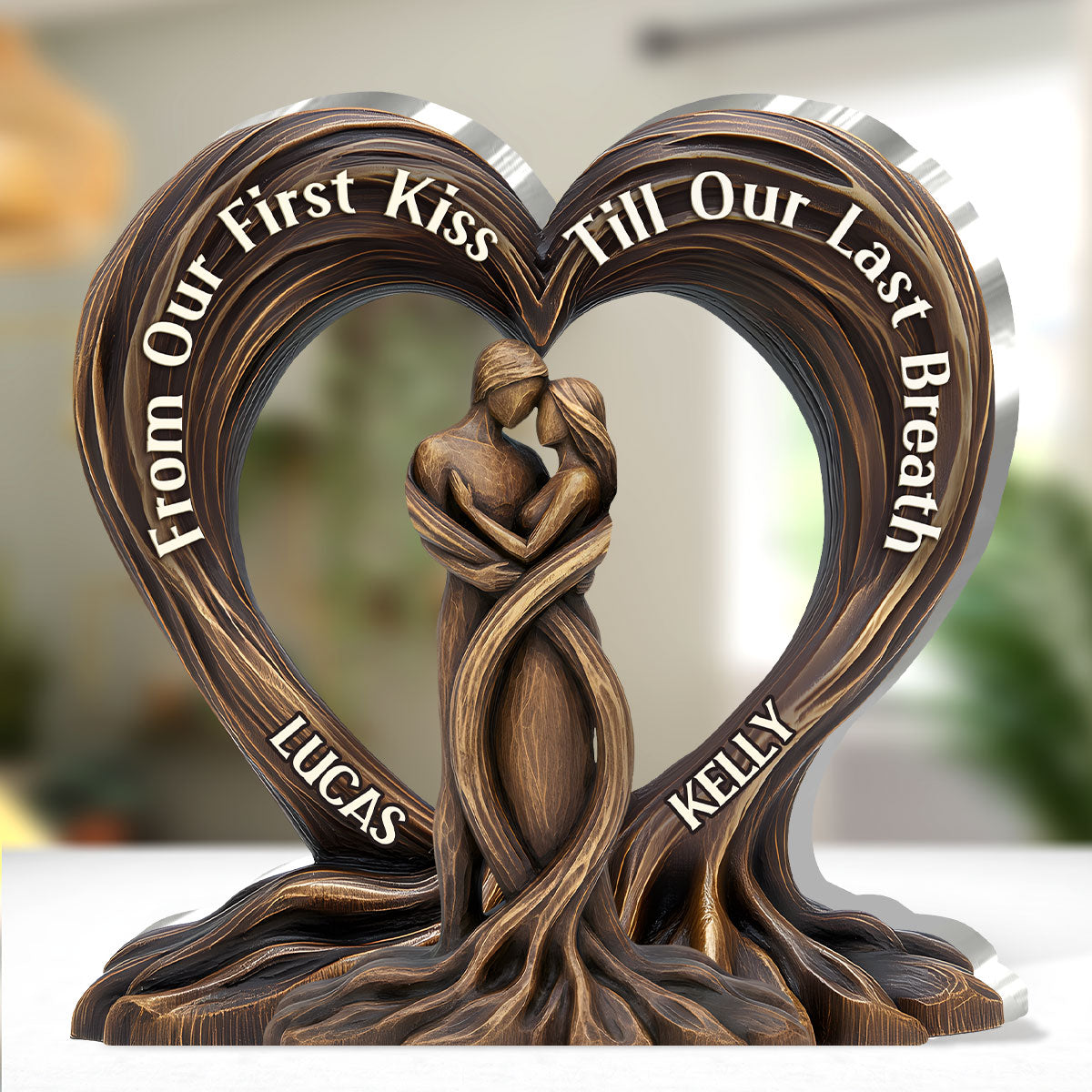 Maliben | Treeheart Plaque | Acrylic Plaque In Custom Shape Personalized Heart Of The Trees