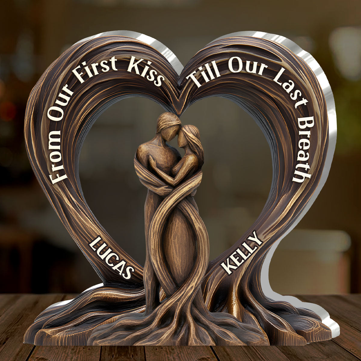 Maliben | Treeheart Plaque | Acrylic Plaque In Custom Shape Personalized Heart Of The Trees