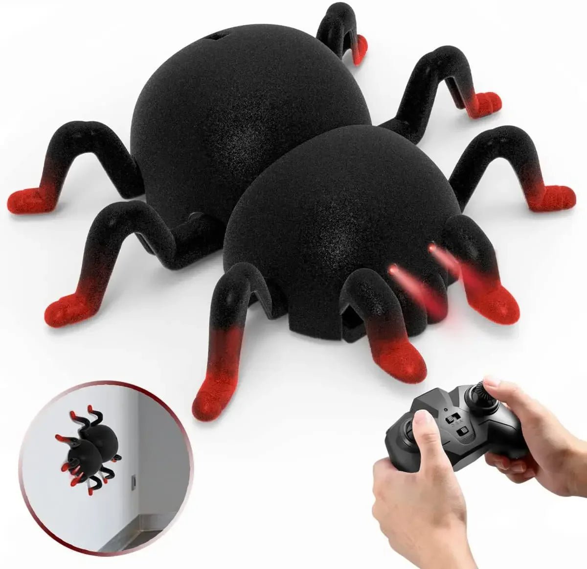 Maliben | Creepycrawler | The Ultimate Scare Reaction - Wall-Climbing Rc Spider For Exciting Pranks!
