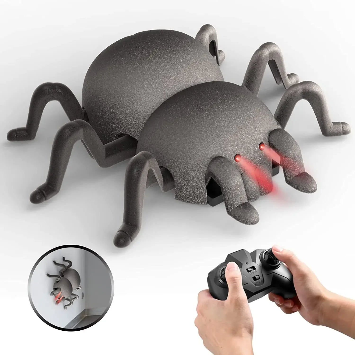 Maliben | Creepycrawler | The Ultimate Scare Reaction - Wall-Climbing Rc Spider For Exciting Pranks!