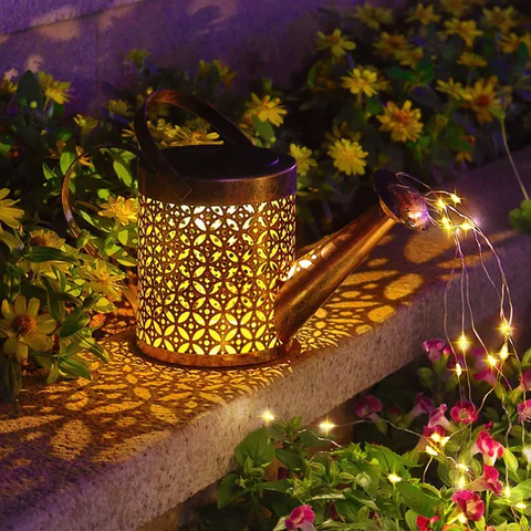 MAliben | Wireless Led Solar WaterIng Can - Create a Fantastic Atmosphere in Your Garden!