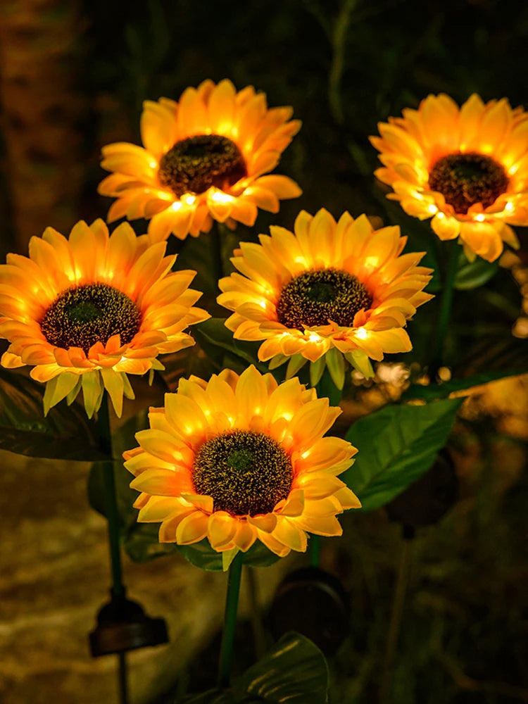 Maliben | Waterproof Solar Energy Sunflower Lamp - Solarbloom