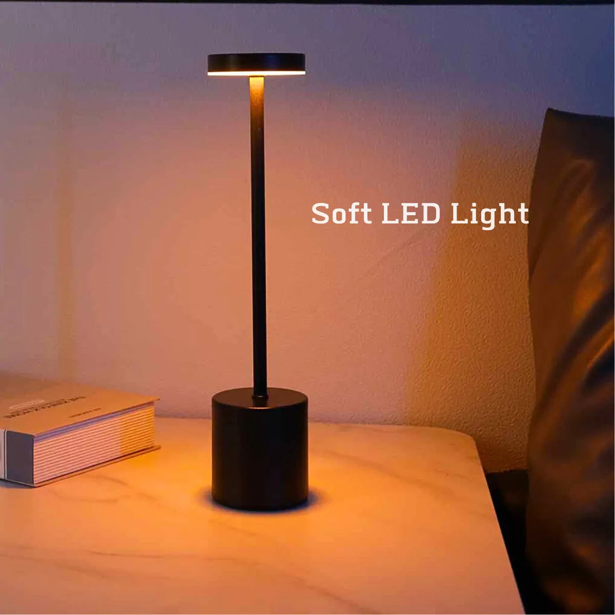 Maliben | Wireless Metal Led Table Lamp - Lumimetal
