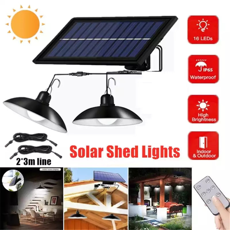 Maliben | Wireless Solar Led Lamp Set With Remote Control – Twinray