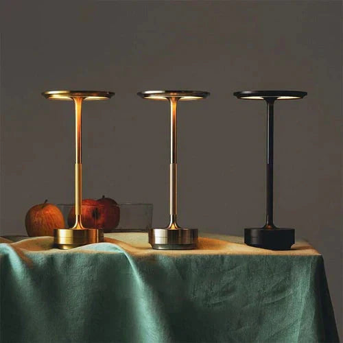 Maliben | Wireless Usb Rechargeable Design Table Lamp - Glowbeam