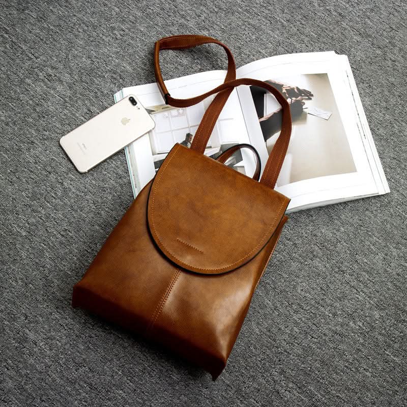 Maliben | Women's Leather Backpack For Work And Travel
