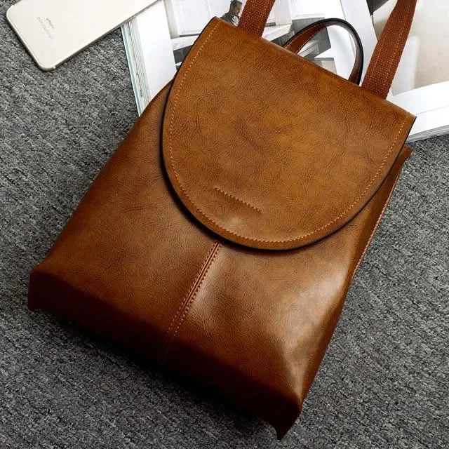 Maliben | Women's Leather Backpack For Work And Travel